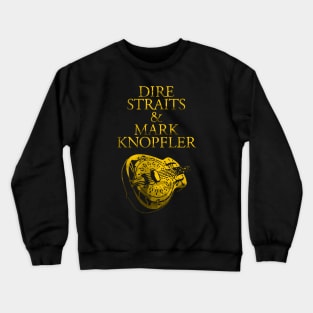 Distressed Dire Straits and Mark Knopfler Crewneck Sweatshirt